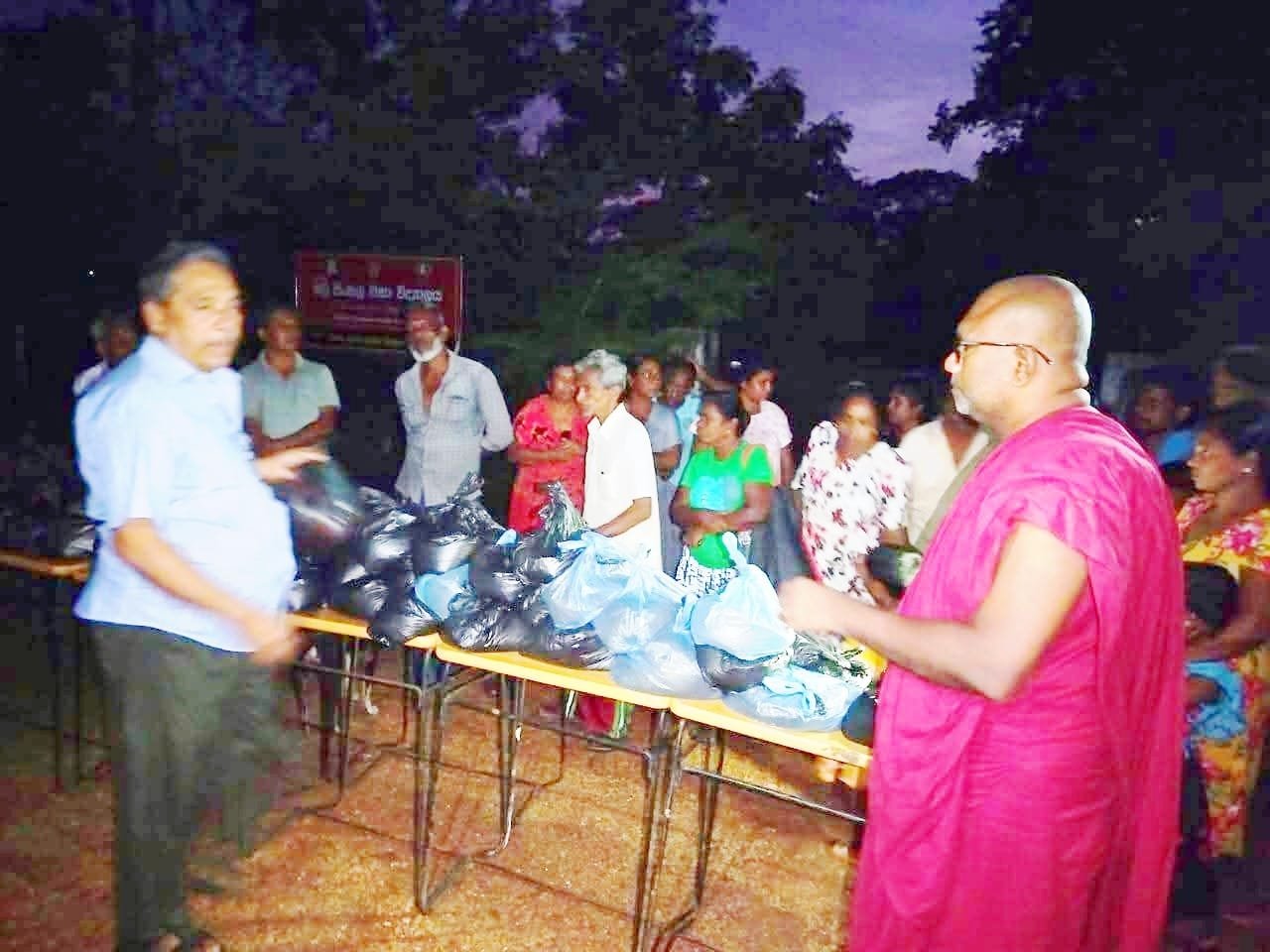 දිට්ටා සුළි කුණාටුව හේතුවෙන් ආපදා තත්ත්වයට පත්වූ උතුරු පළාතේ මන්නාරම දිස්ත්‍රික්කයේ පිහිටි මඩු සිංහල ගම්මානයේ ජනතාව වෙනුවෙන් විශේෂ මානවීය සහන වැඩසටහන